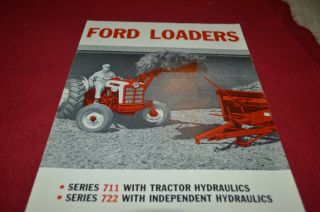 Ford Tractor 711 722 Loaders Dealers Brochure Amil15