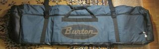 Vintage Burton Snowboard Ski Travel Bag W Inner Boot Bags