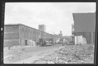 1940 26th St E From 3rd Av Brooklyn York City Nyc Old Photo Negative T30