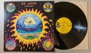 Dr John - In The Right Place Lp 1973 Atco Sd 7018 Bayou Funk Trifold Sleeve Vg,