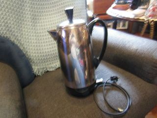 2 - 12 Cup Farberware Model Fcp412 Electric Percolator Coffee Pot/maker.