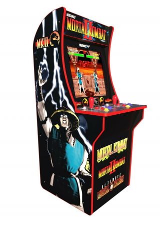 Arcade1up Mortal Kombat I Ii Iii Arcade Machine 4ft 4 Feet 3 - In - 1