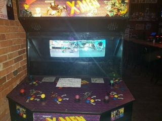 X - Men Arcade Game (six - Player,  1992 Cabinet & Jamma Board,  Plays Great)