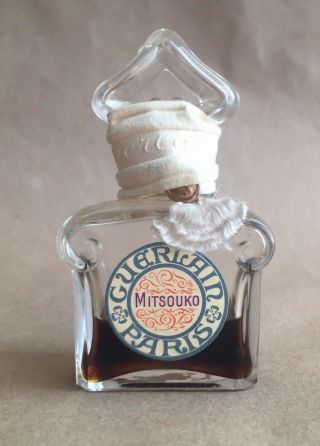 Guerlain Mitsouko Extrait Vintage Bottle With Box