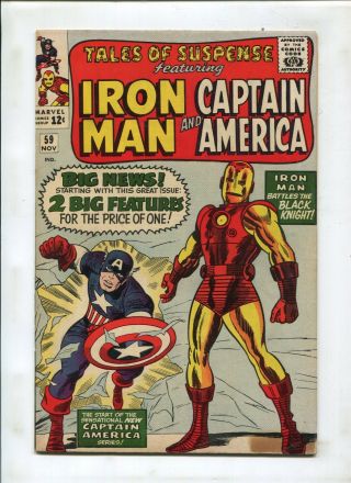 Tales Of Suspense 59 (5.  0) Cap And Iron Man Begin