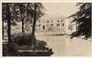 Rppc - High School In Kane Pa Old