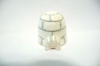 Thimble Vintage Handpainted Polymer Clay C&s 