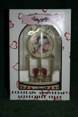 Betty Boop Collectble Anniversary Clock,