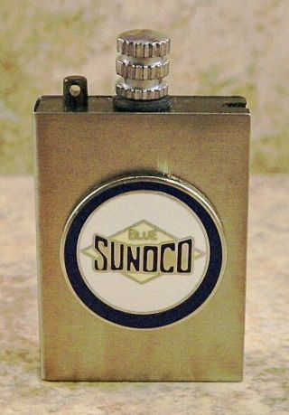 Sunoco Blue Gasoline Permanent Match Lighter 2