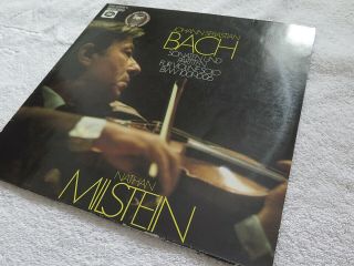 Milstein Bach Sonatas And Partitas For Solo Violin Electrola 187 - 81 814/15 Ex Lp