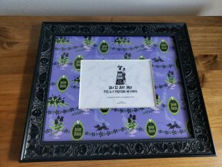 Disneyland Haunted Mansion Limited Edition 40th Anniversary Shag Frame And.