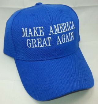 Make America Great Again - Donald Trump 2016 Hat Cap Royal Blue - Republican