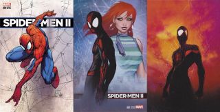 Spider - Men Ii 1 Aspen Michael Turner Variant 3 Pack Set 1st Evil Miles Morales