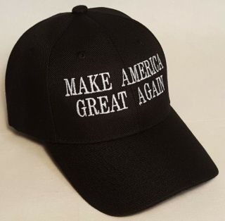 Make America Great Again - Donald Trump 2016 Hat Cap Black - Republican