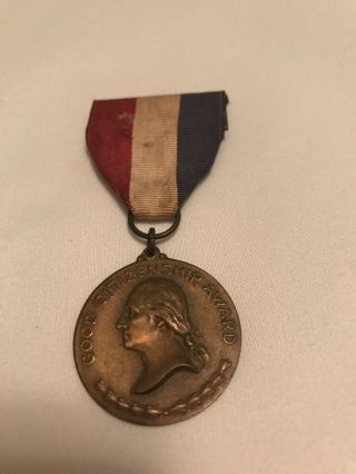 Dar Daughters Of The American Revolution Good Citizenship Medal
