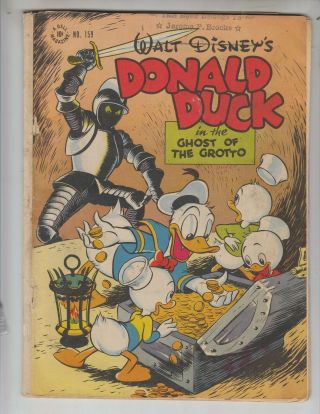 Four Color 159 G,  (2.  5) 8/47 Barks Story & Art Donald Duck: Ghost Of The Grotto