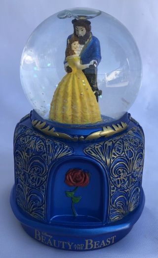 Disney Beauty And The Beast The Smash Hit Broadway Musical Snowglobe Miniature