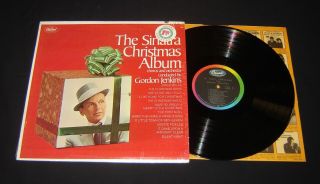 Frank Sinatra The Sinatra Christmas Album 1965 Capitol T - 894 Mono Lp Nm Shrink