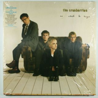 The Cranberries No Need To Argue Near Limited Edition Clear/blue Vinyl Lp