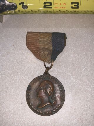 Daughters Of The American Revolution Good Citizenship Award Medal