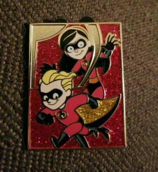 Disney Pixar Pin The Incredibles - Limited Edition Of 200.  Dash & Violet.  2018.