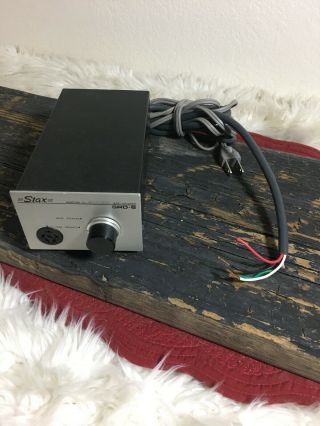 Stax Srd - 6 Amplifier Headphone Ear / Loud Speaker Amp Vintage