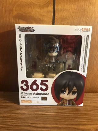 - Good Smile Company Authentic Mikasa Ackerman From Attack Of The Titan