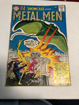 Showcase Presents 37 First Appearance Of The Metal Men