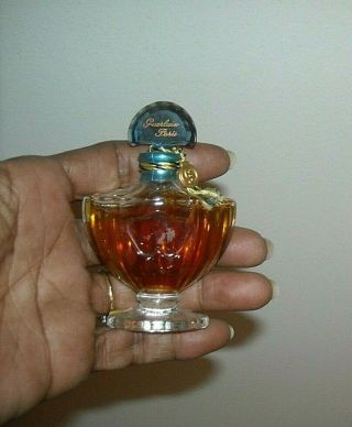 Vintage Guerlain Shalimar 1/3 Fl Oz Bottle Perfume