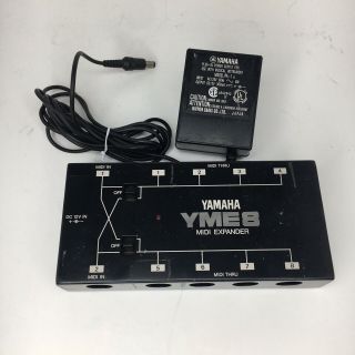 Yamaha Yme8 Midi Expander Great Vintage Midi Router With Pa - 1 Ac Adapter Include