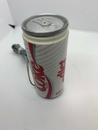 VINTAGE DIET COKE CAN SHAPED PHONE 1985 MODEL AR - 5020 COCA COLA COLLECTIBLE 3