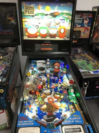Stern South Park Pinball Machine Leds 1999 Only 2000 Made