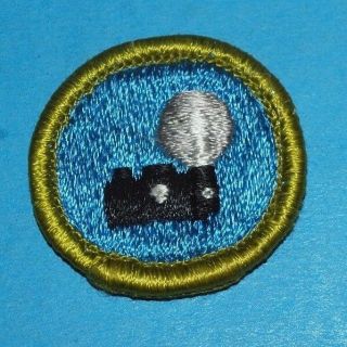 Photography Type H Merit Badge - Plastic Back - Boy Scouts - 7343