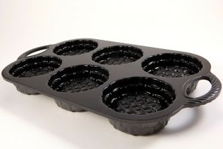 Nordic Ware Shortcake Baskets Cakelet Pan 3 Cups 3