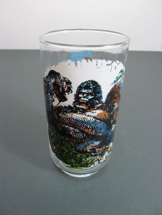 Vintage 1976 Limited Edition King Kong Coca Cola Collectable Drinking Glass