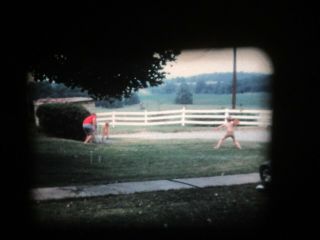 8 8mm Movie Video Film Reel Yoder Family Doylestown Ohio Water Hose Fight 2