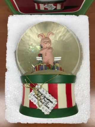 Department 56 Water Snow Globe,  A Christmas Story,  Ralphie Bunny Suit,  Org Box 2