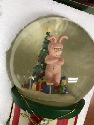 Department 56 Water Snow Globe,  A Christmas Story,  Ralphie Bunny Suit,  Org Box 3