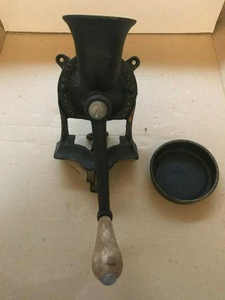 Spong & Co Ltd Coffee Grinder Cast Iron No 1 Wooden Handle