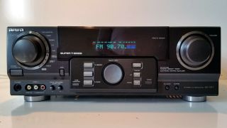Vintage Am/fm Stereo Receiver 100w/ch Aiwa Av - S17
