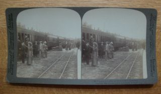 Middle East Palestine Lydda Lod On The Way To Jerusalem/ Old Stereoview