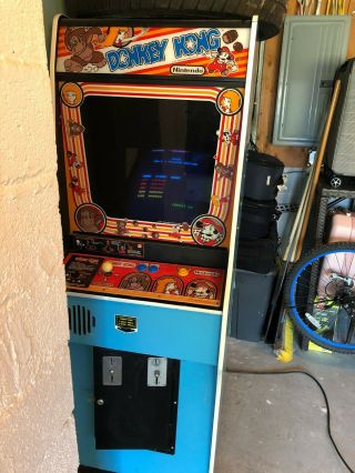 1981 Donkey Kong Full Size Arcade Machine