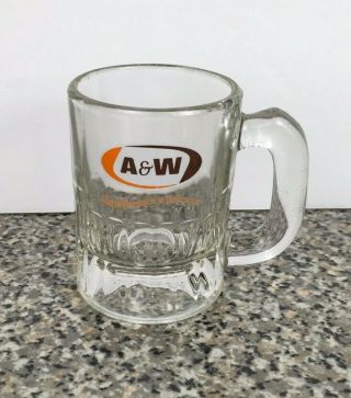 A & W Root Beer Baby Mini Mug Cup Glass The Difference Is Delicious