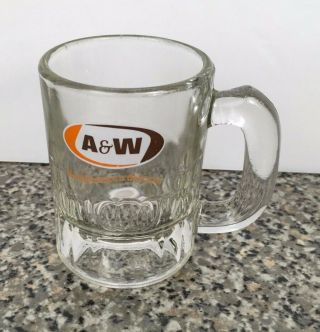 A & W ROOT BEER Baby Mini Mug Cup Glass The Difference is Delicious 2