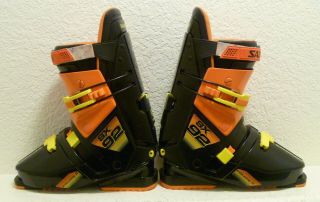 Vintage Retro Salomon Sx 92 Ski Boots 330 - 35 Rear Entry Downhill Equipe R Sx92