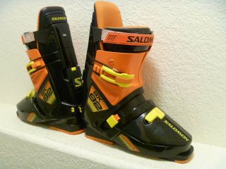 Vintage Retro Salomon SX 92 Ski Boots 330 - 35 Rear Entry Downhill Equipe R SX92 2