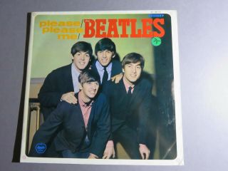 The Beatles - - Please Me Japanese Lp - 1970s - Pressing - Unique Book/cover Apple 8675