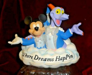 Disney Epcot Figment & Mickey " Where Dreams Happin " Le Of 300.