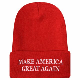 Make America Great Again Donald Trump Maga Beanie Hat Winter Republican Cap