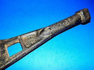 Unusual Antique International Harvester IH Iron Tractor - Implement Wrench F9136 2
